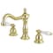 Kingston Brass KS1972PL 8" Widespread Bathroom Faucet, Polished Brass KS1972PL - alternate 1